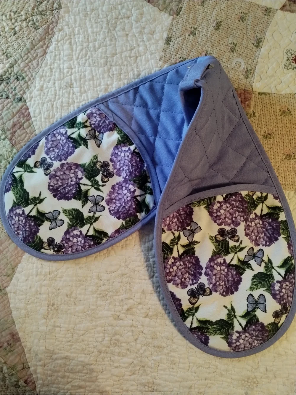 Gold Coast lavender quilted